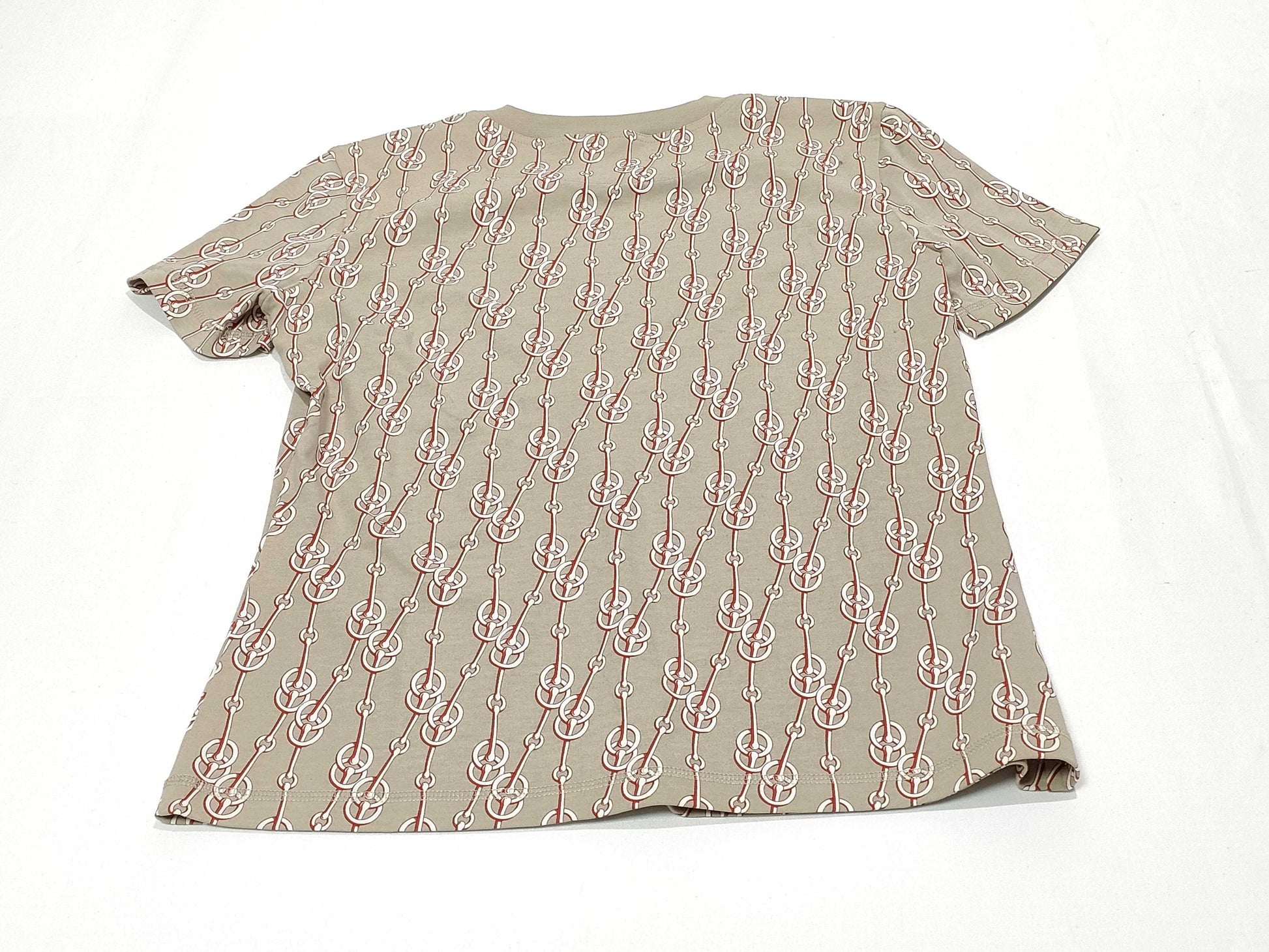 HERMES HERMES Chain Pattern T-Shirt