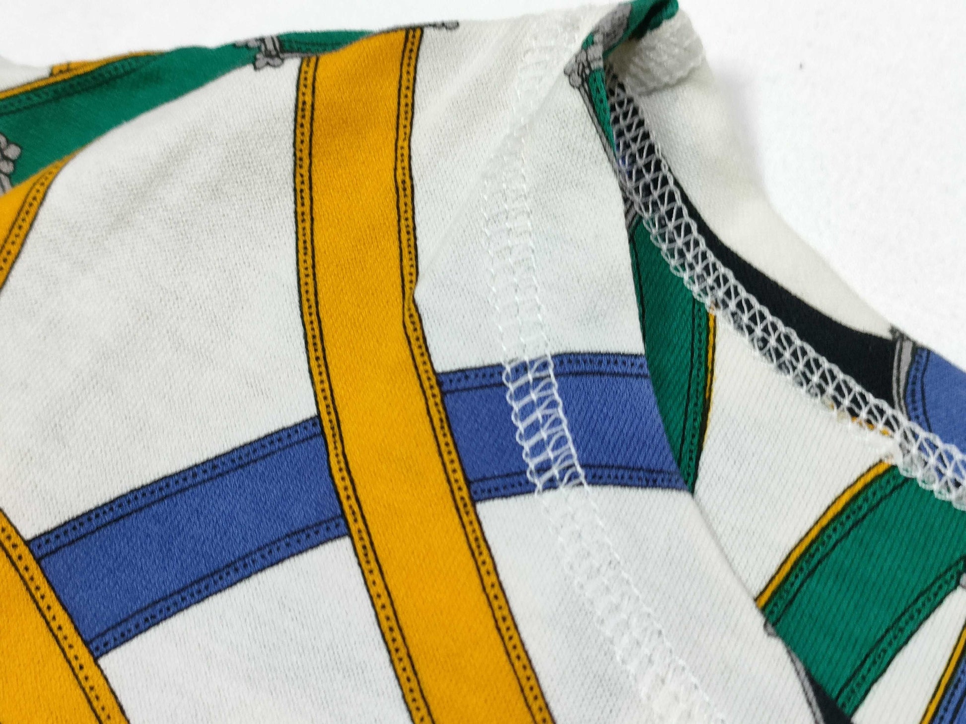 HERMES HERMES Gaultier period belt design T-shirt