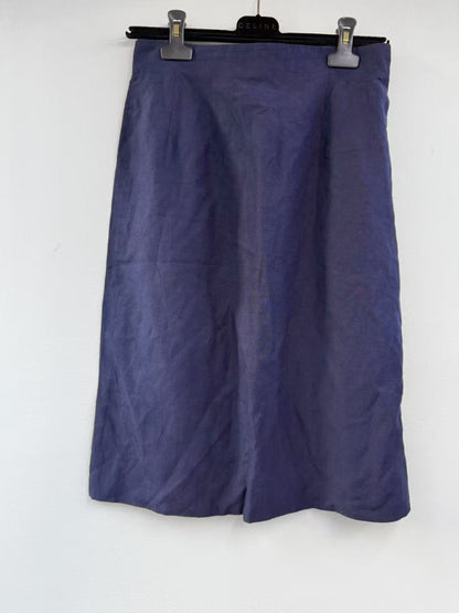 CELINE CELINE PARIS Made in France Short Sleeve Jacket and Skirt Suit Set, Navy, Size 40 Other Apparel