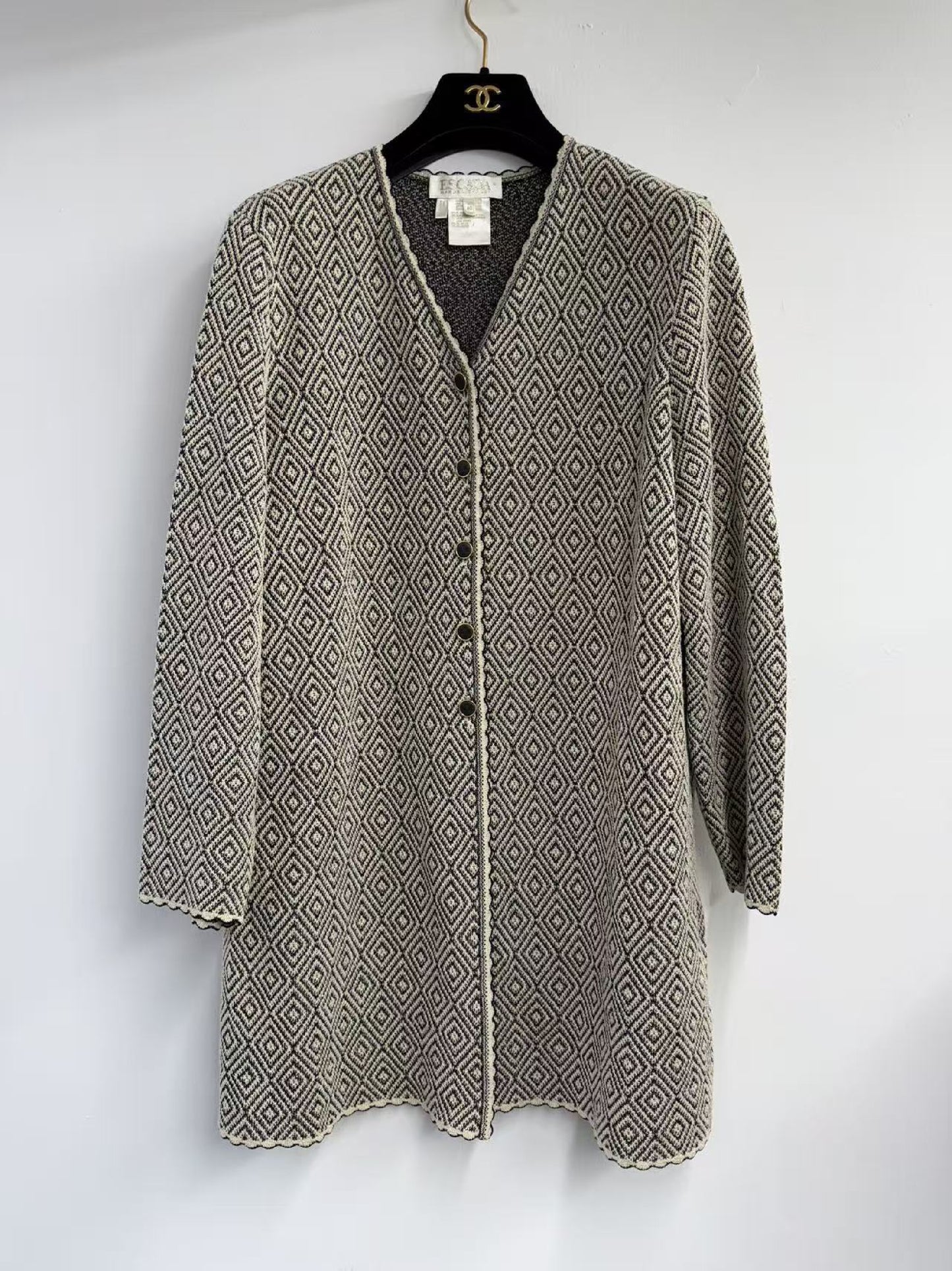 ESCADA ESCADA Diamond Pattern Knit Suit Set Size 40 Other Apparel