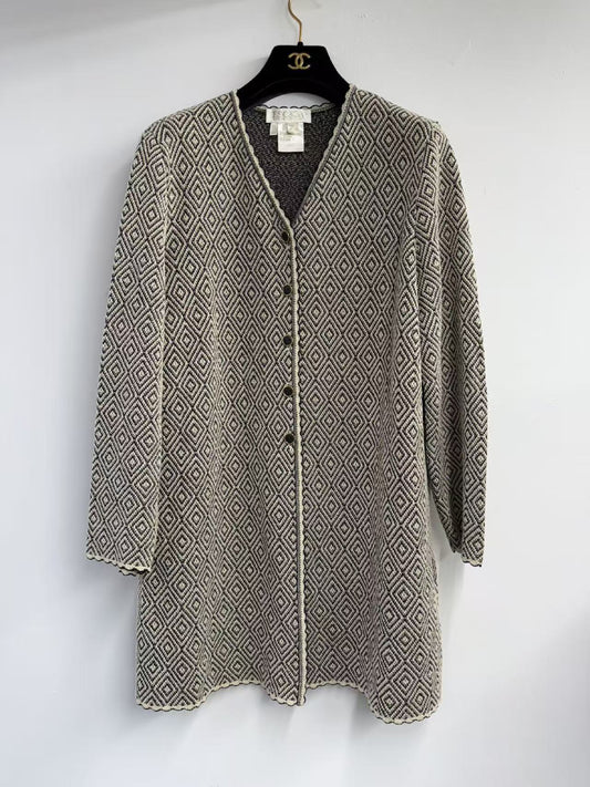 ESCADA ESCADA Diamond Pattern Knit Suit Set Size 40 Other Apparel