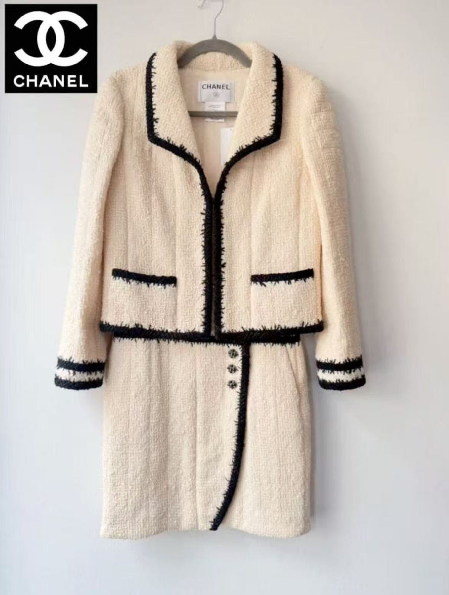 CHANEL ★Excellent Condition★COCO★Tweed★Setup Size 38 Other Apparel