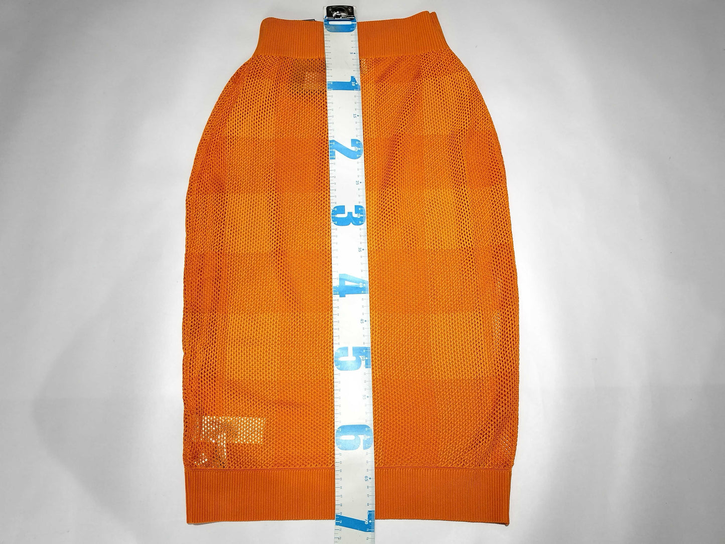 BURBERRY orange skirt