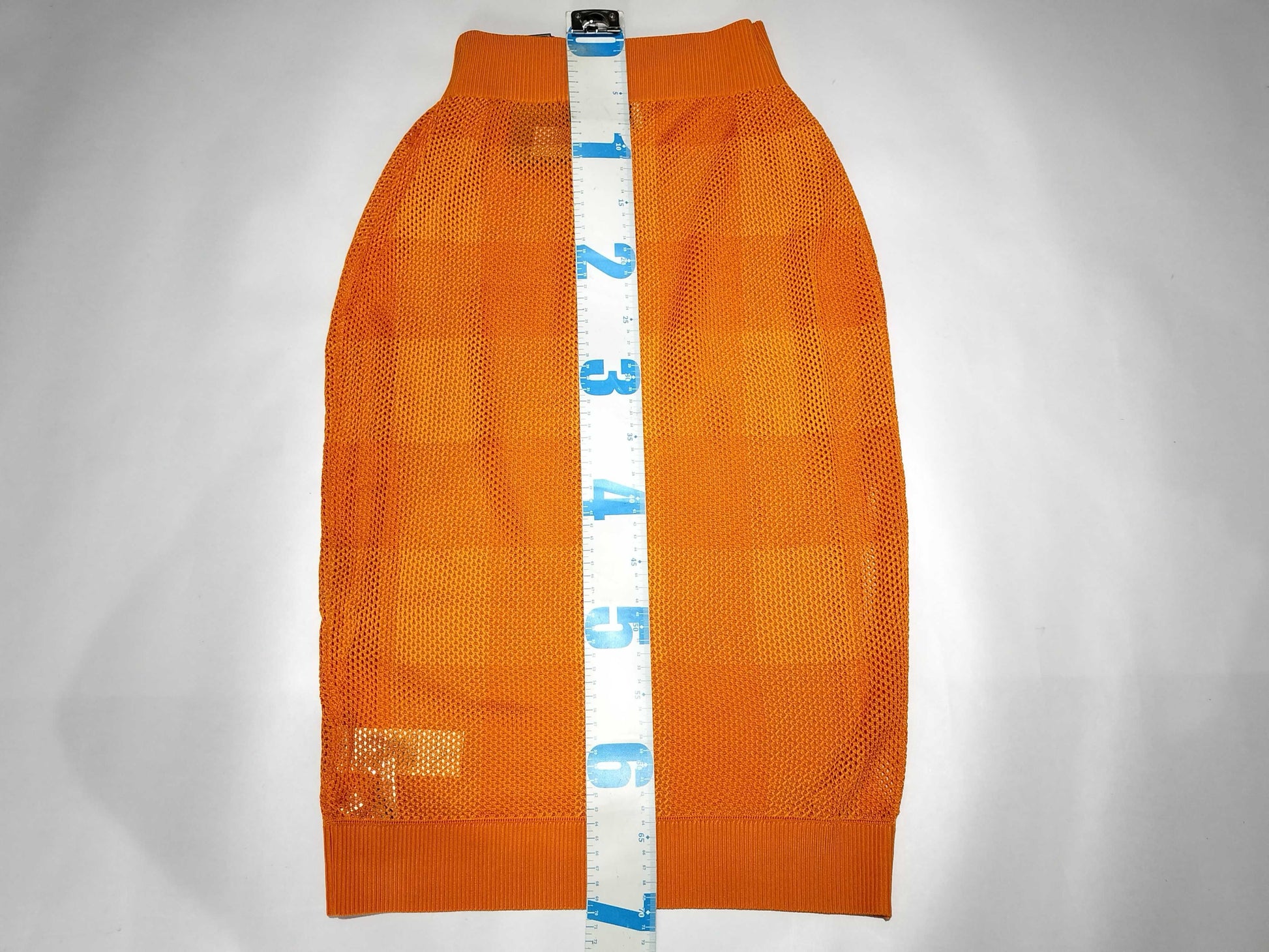 BURBERRY orange skirt
