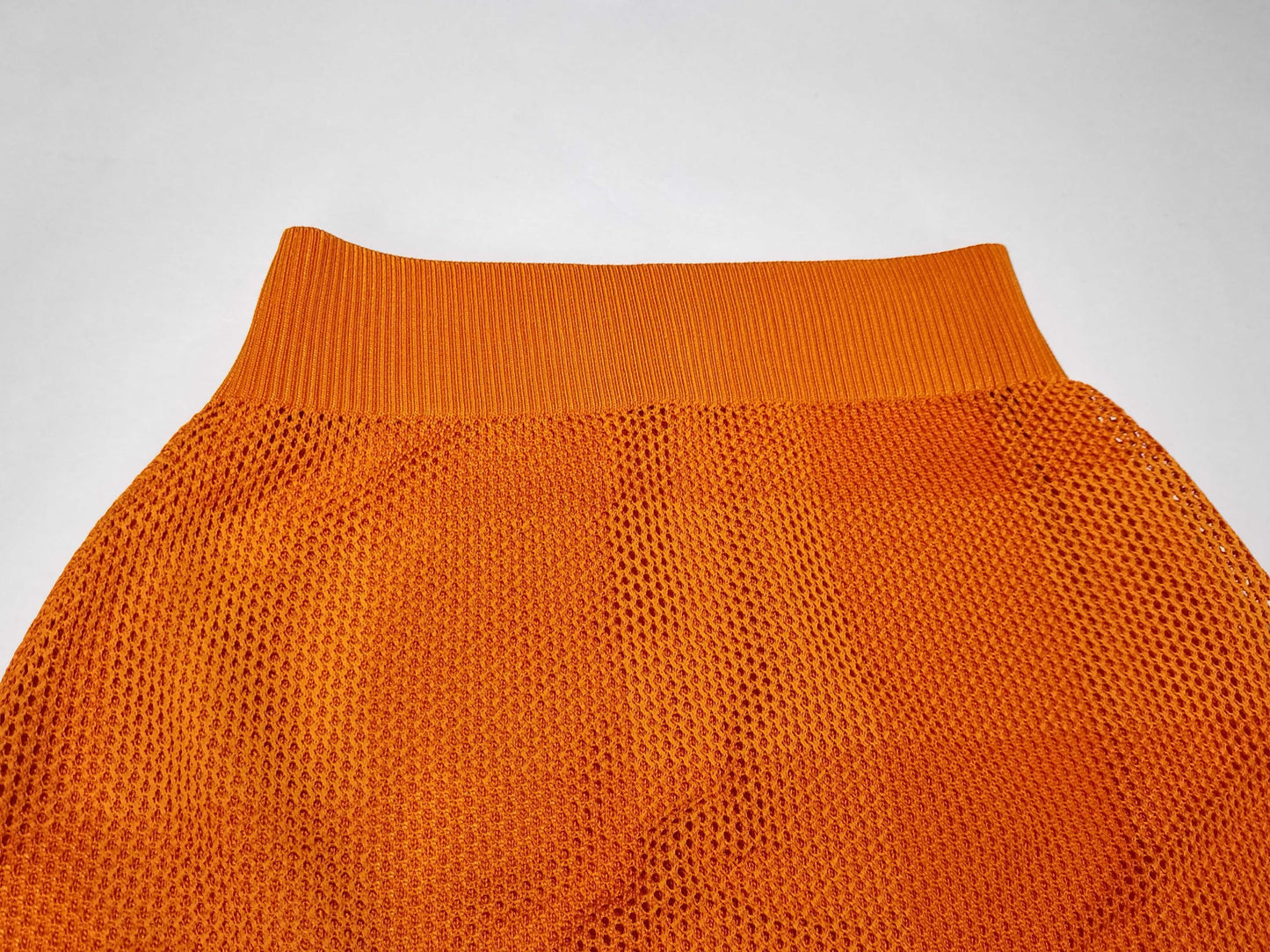 BURBERRY orange skirt