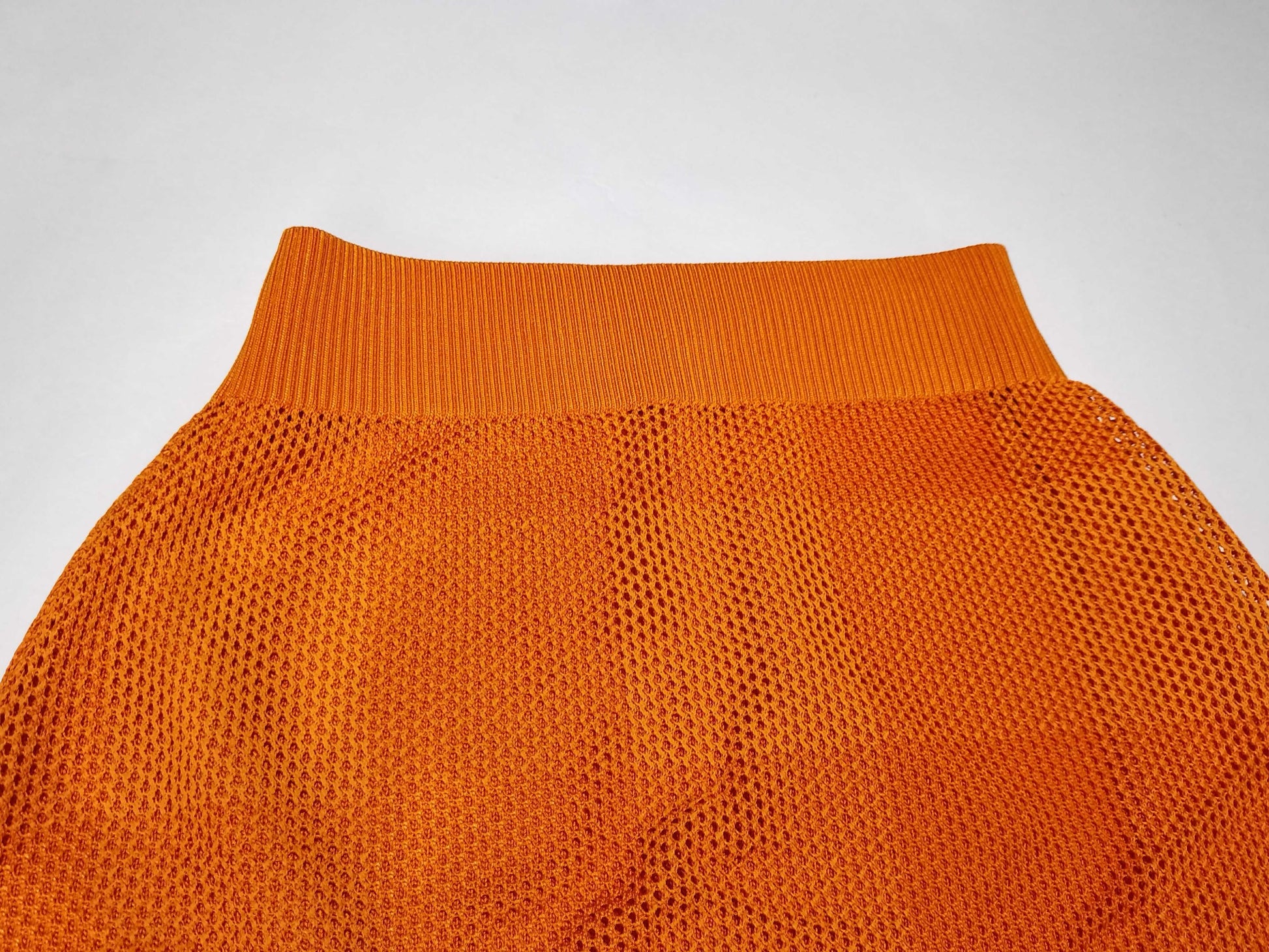 BURBERRY orange skirt