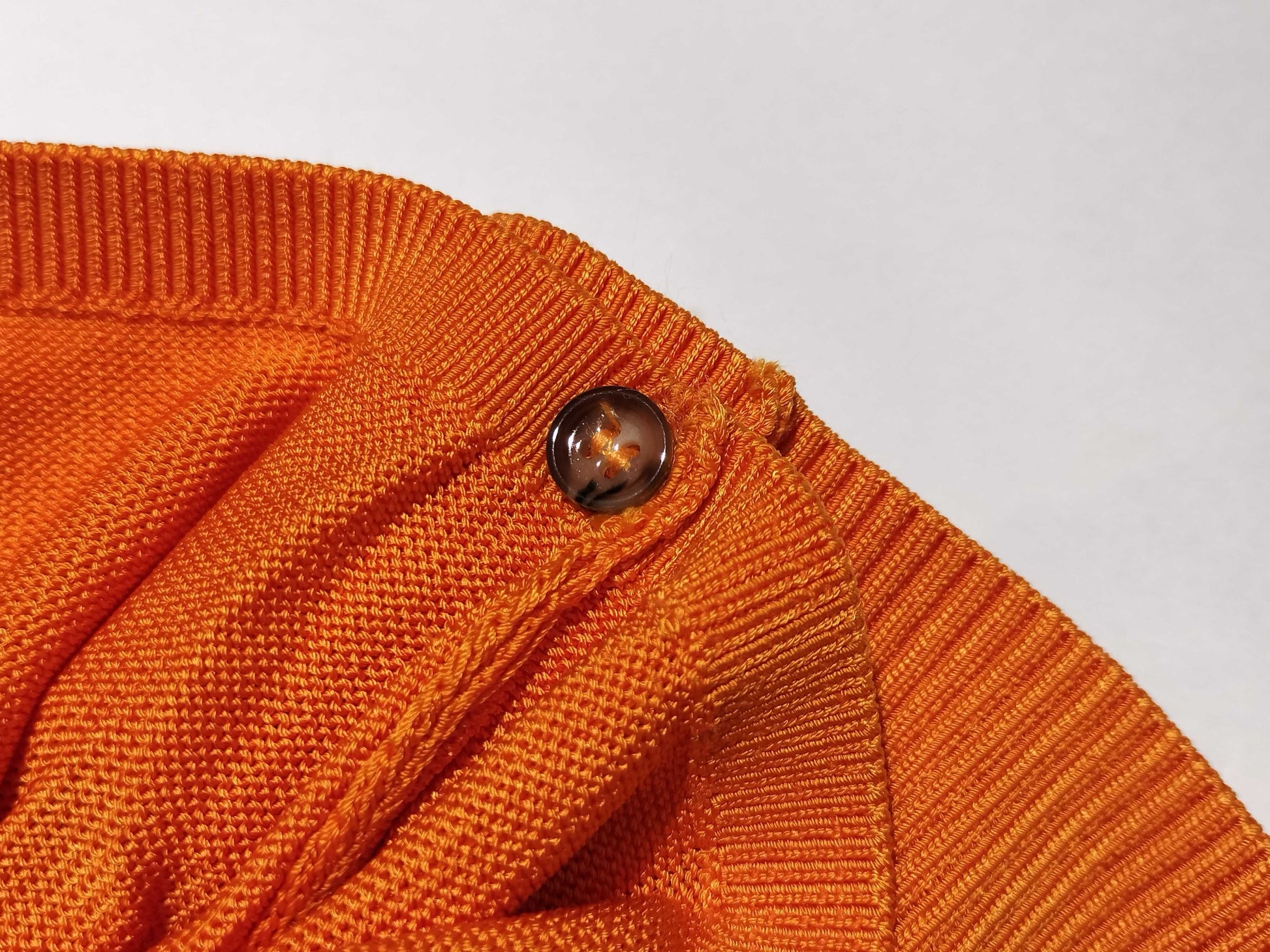 BURBERRY orange skirt