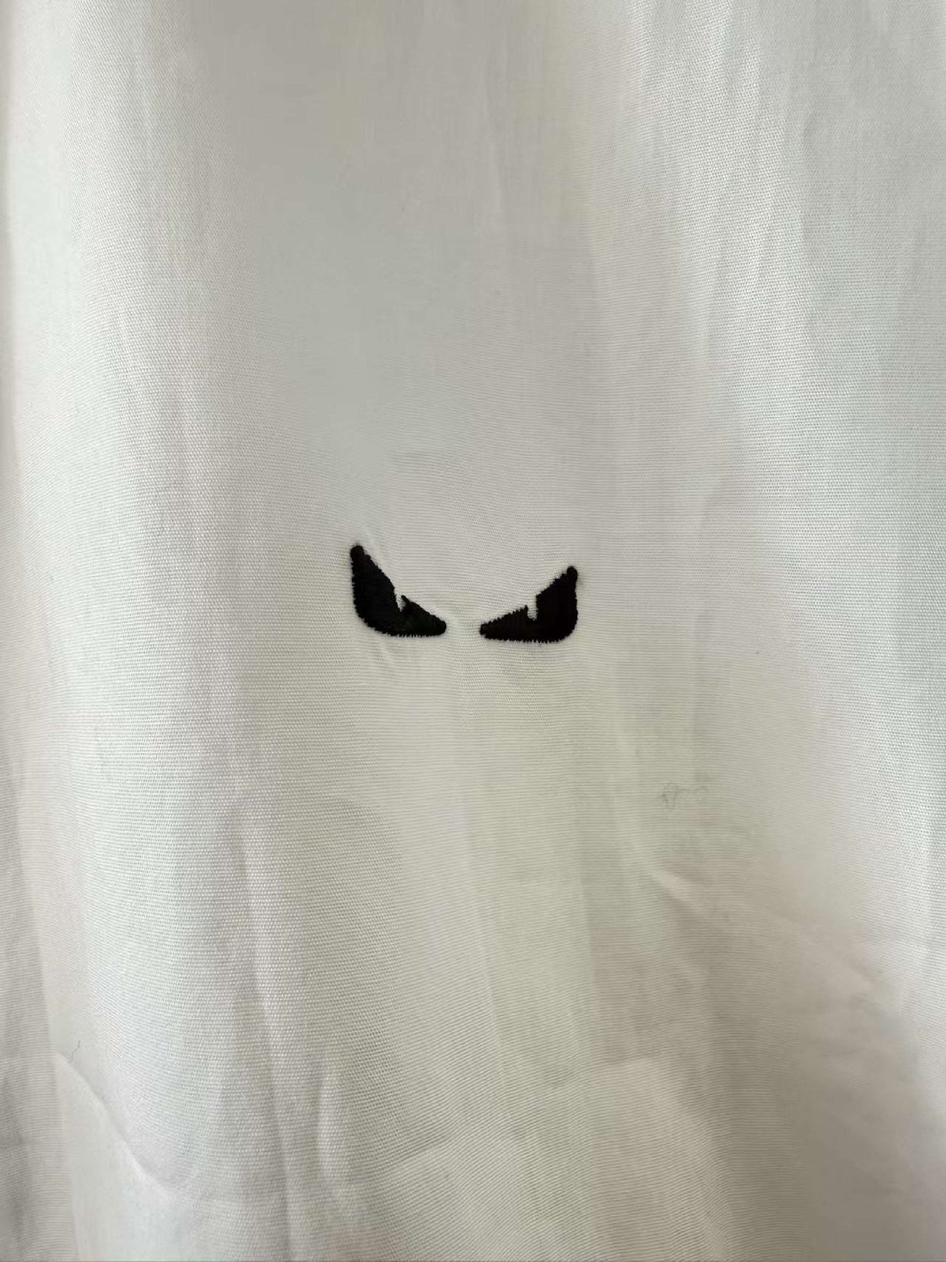 FENDI CAMICIA S SMCO I SEE YOU COTTON SHIRT 42 Shirt