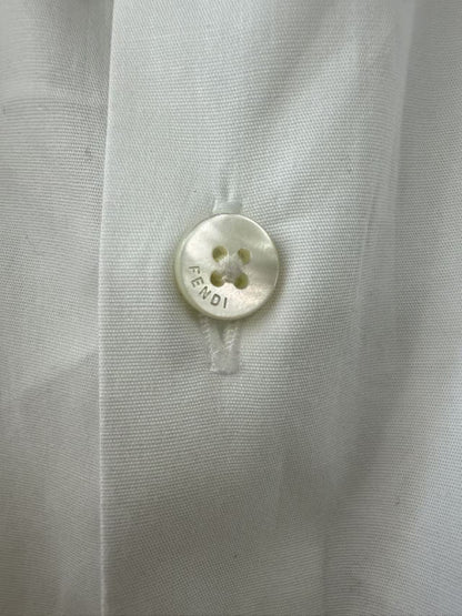 FENDI CAMICIA S SMCO I SEE YOU COTTON SHIRT 42 Shirt
