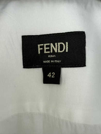 FENDI CAMICIA S SMCO I SEE YOU COTTON SHIRT 42 Shirt