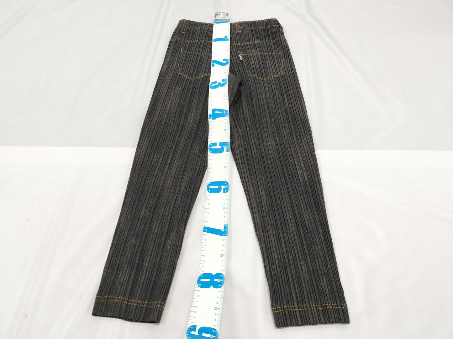 ISSEY MIYAKE Pleats Please Denim Pattern 1 Pants