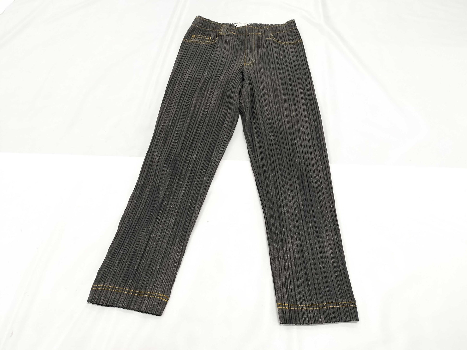 ISSEY MIYAKE Pleats Please Denim Pattern 1 Pants