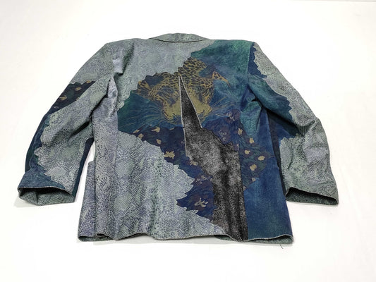 Roberto Cavalli Vintage Docking Jacket Blue Jacket