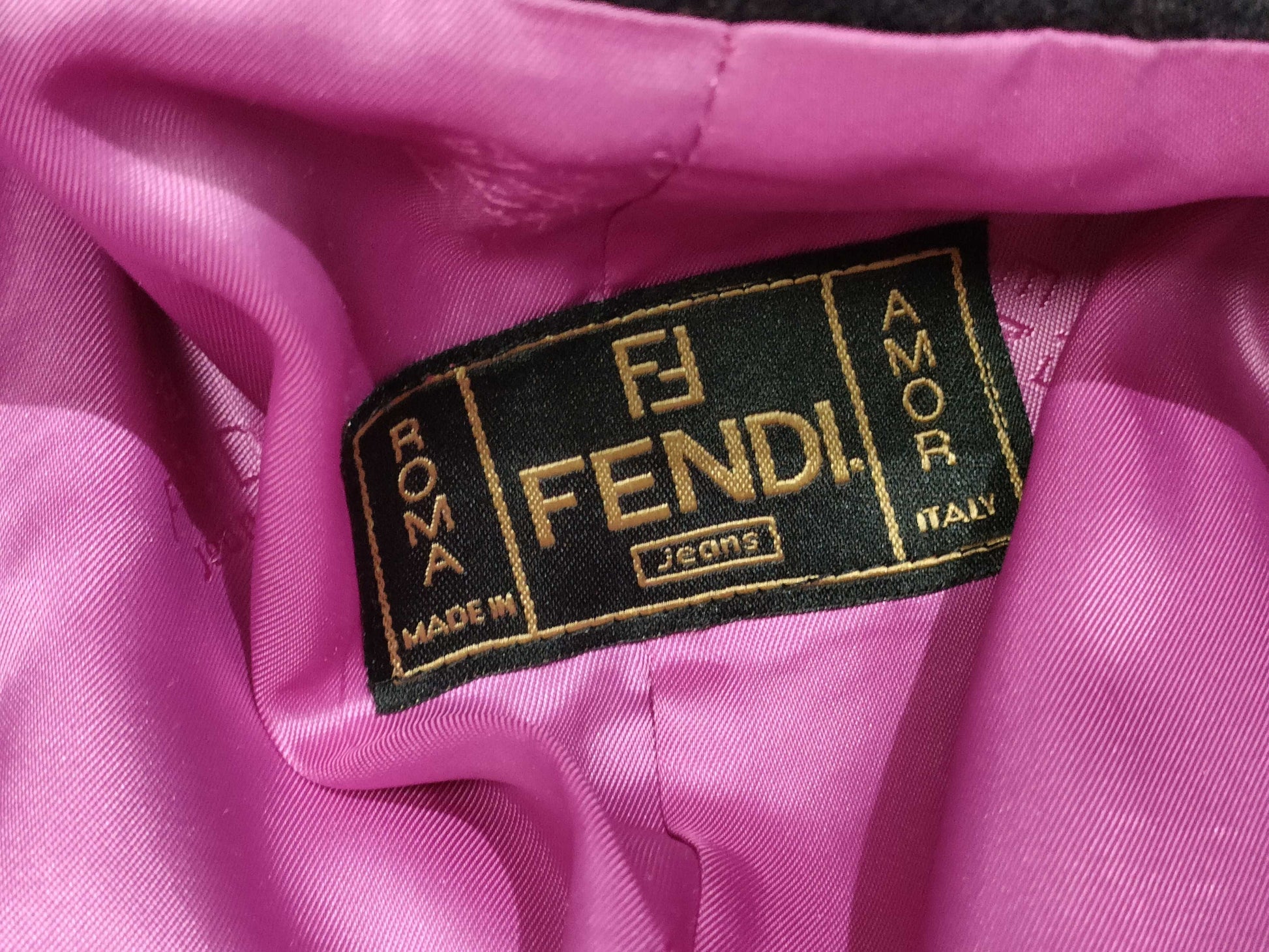 FENDI denim tailored jacket