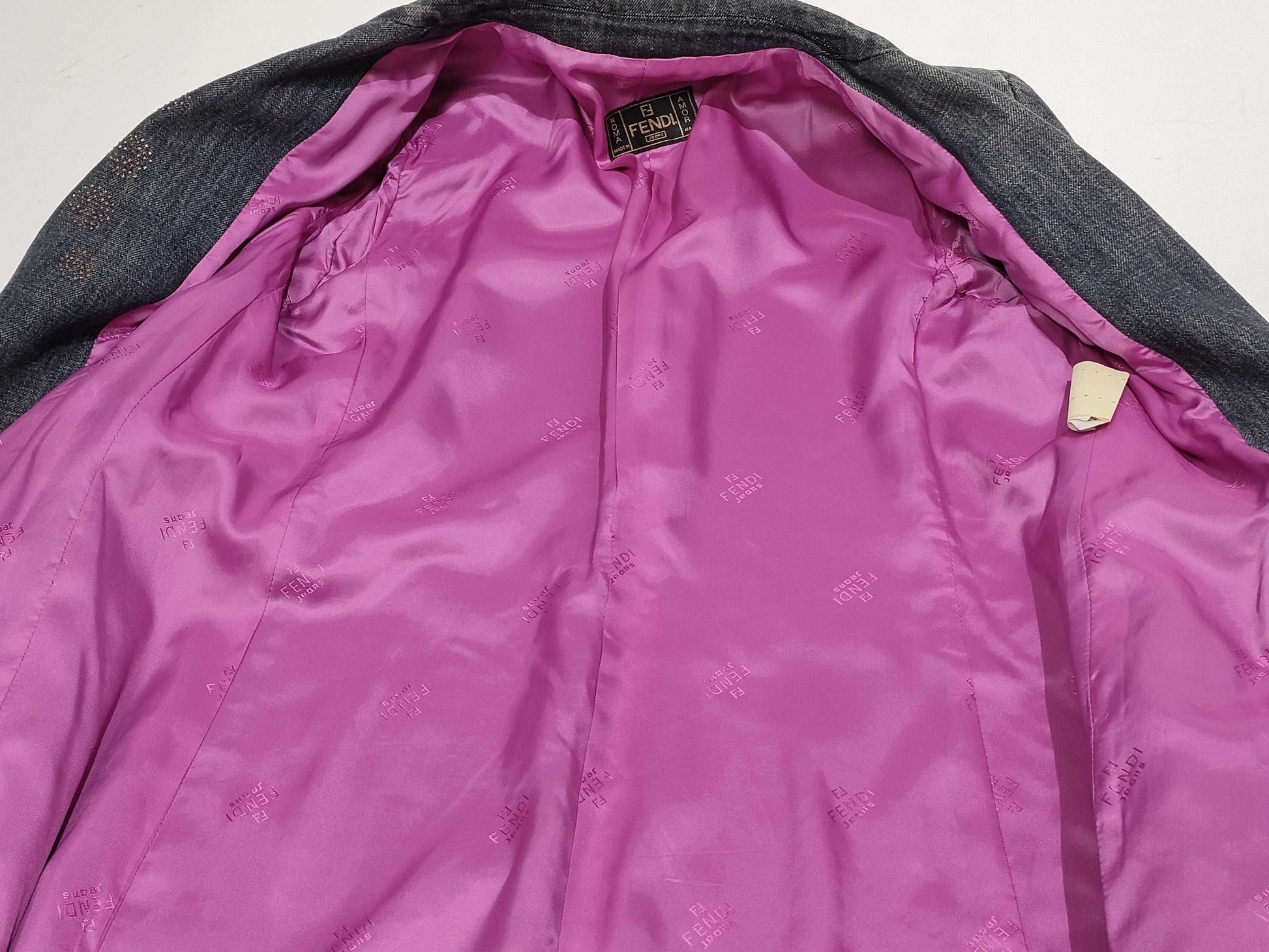 FENDI denim tailored jacket