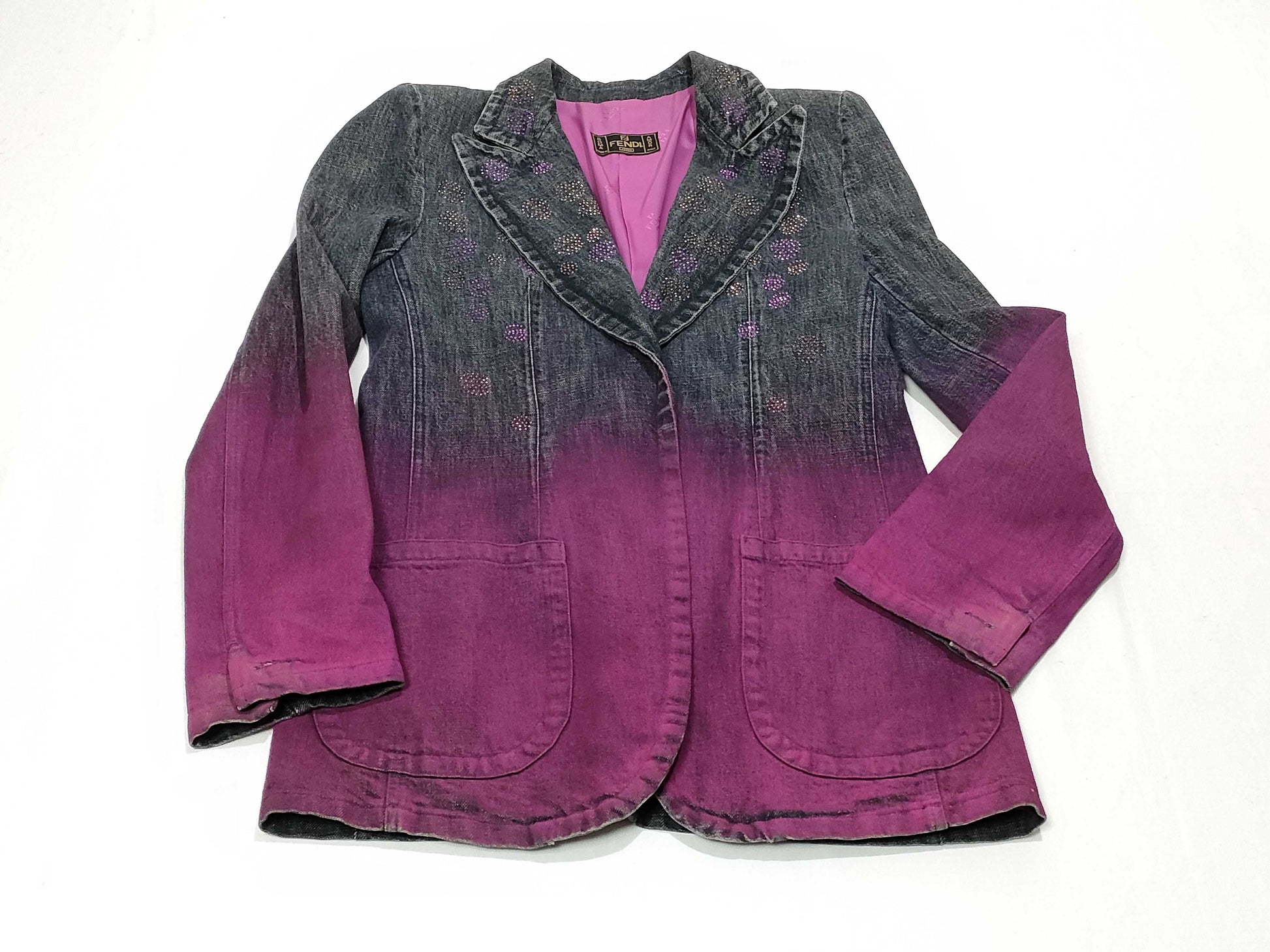 FENDI denim tailored jacket