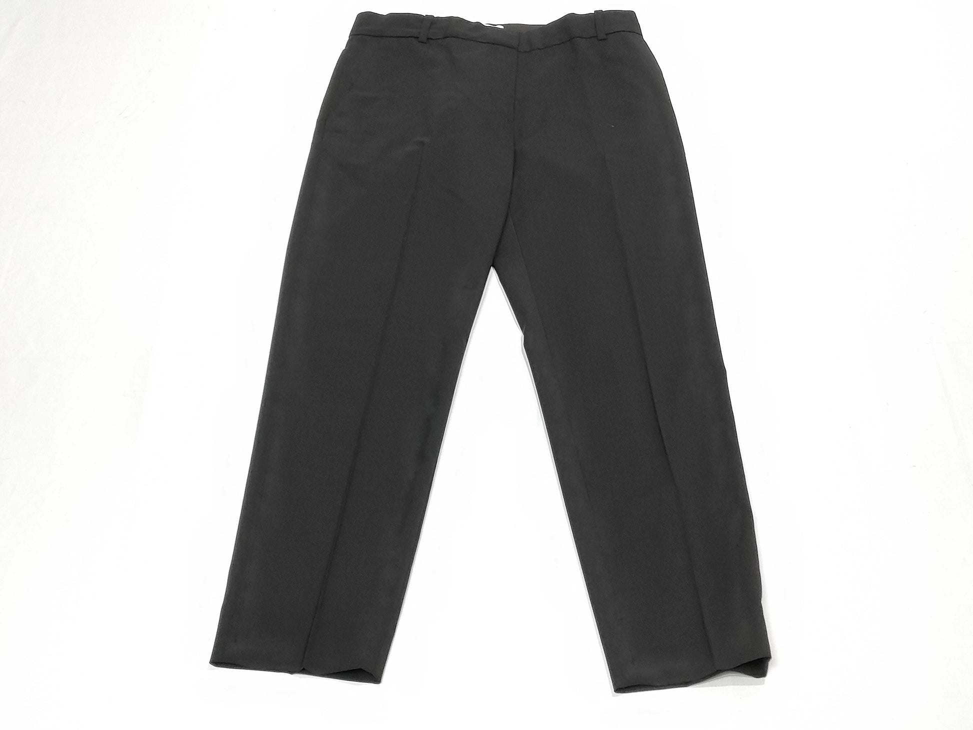 LOEWE Slim Cropped Pants Slacks D2172170UN Black Pants