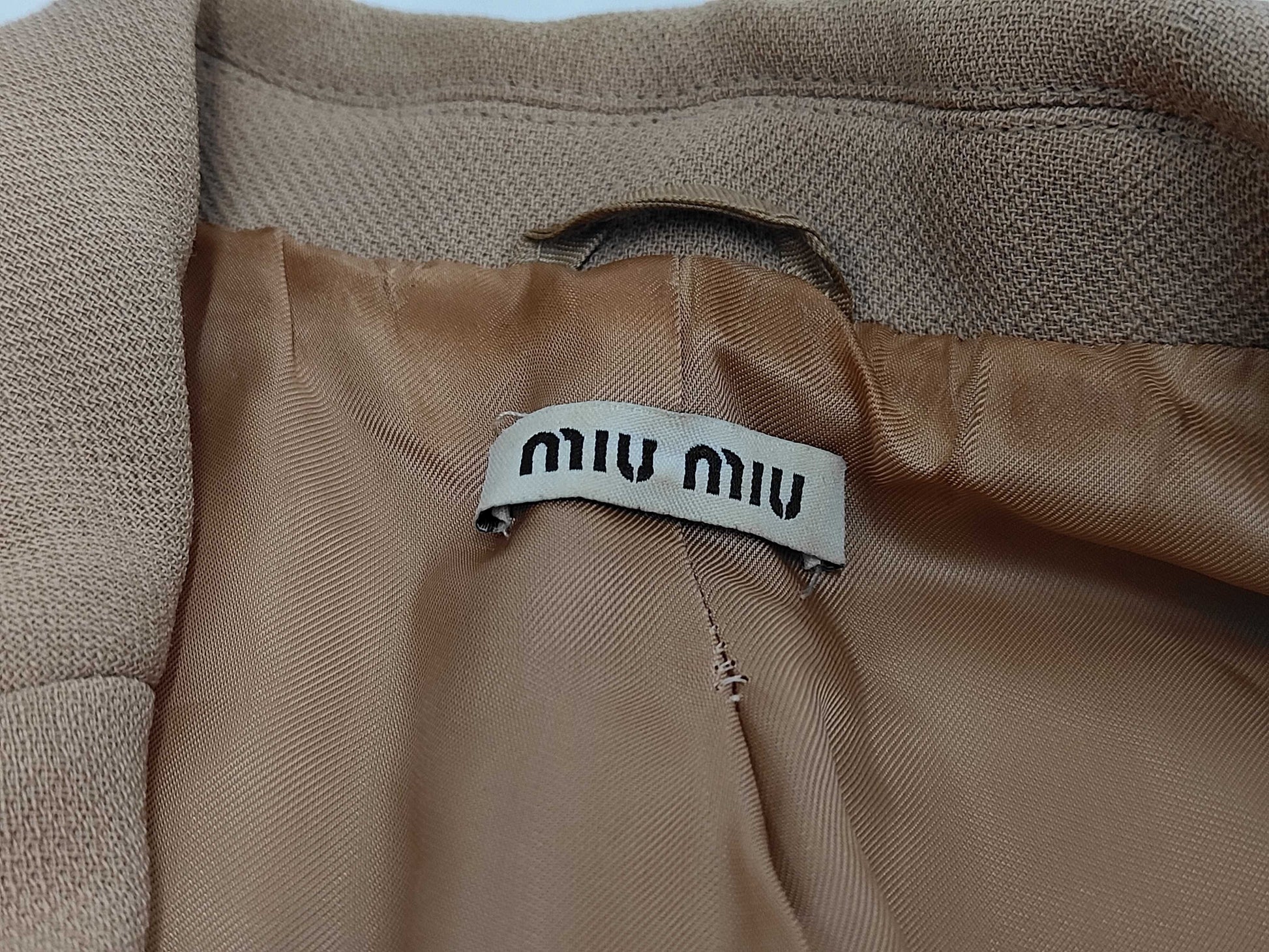 Miu Miu 2012 Long Coat Brown Coat
