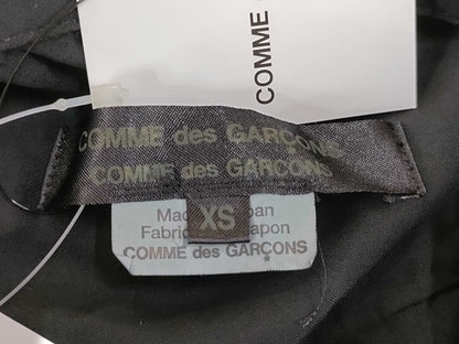 COMME des GARÇONS AD2021 Product Dyed Fringe Design L/S Shirt RI-B007 Black XS Shirt