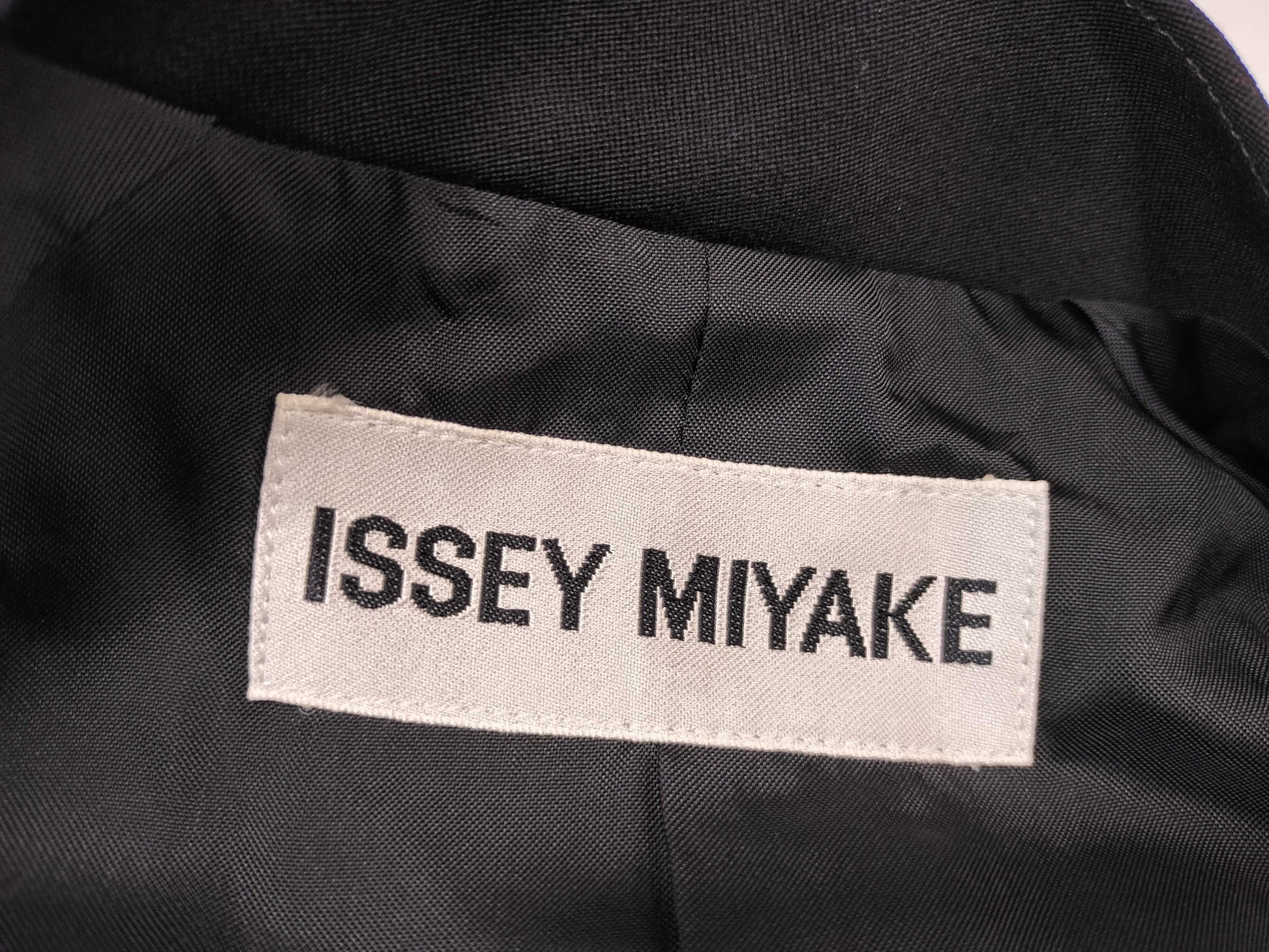 ISSEY MIYAKE 93SS Cropped Jacket and Skirt Wool Set IM31-FD366 / IM31-FG368 Black Other Apparel