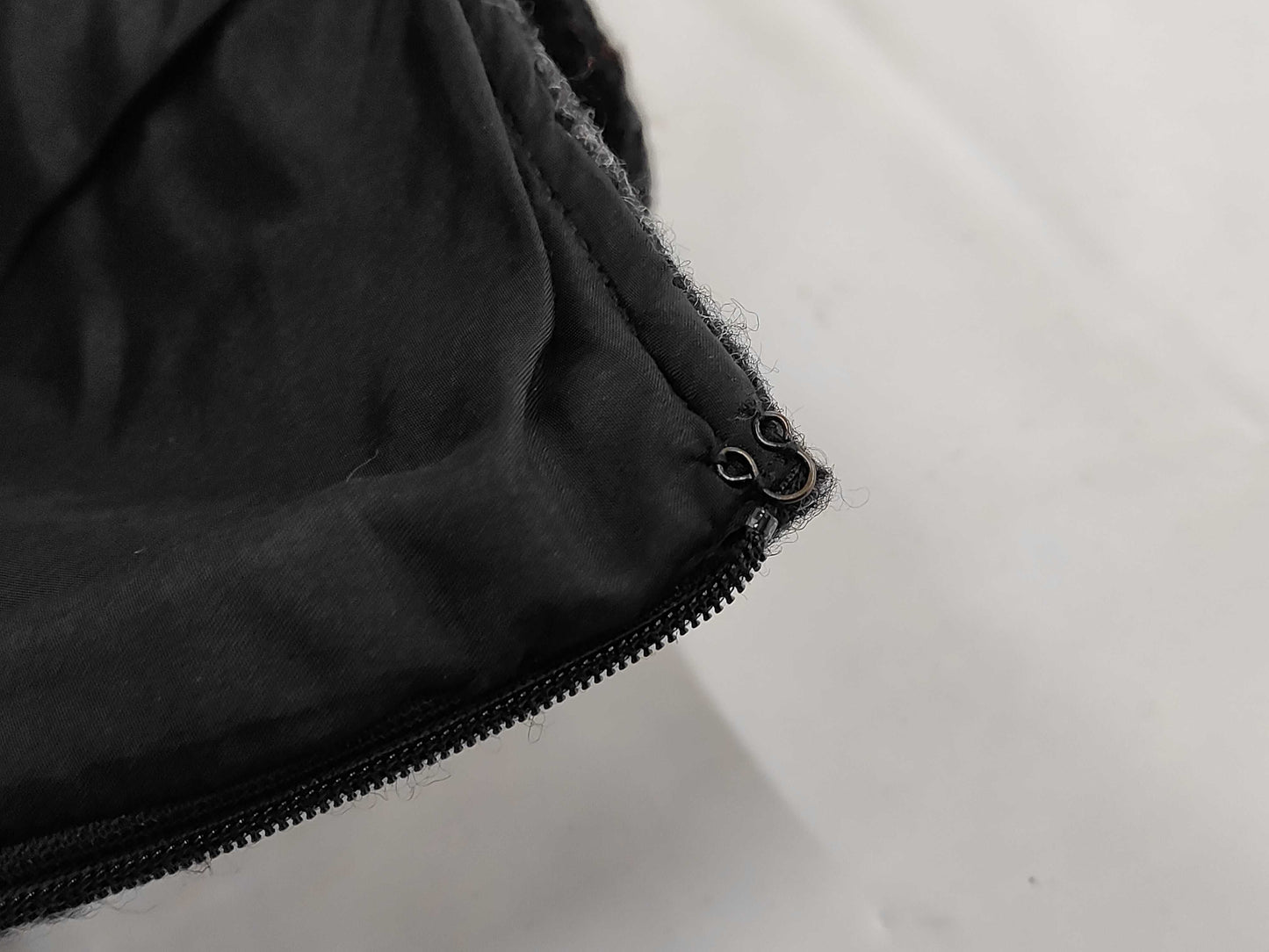 CHANEL 97A Wool Melton Skirt with Coco Mark Badge, PO9566, Charcoal Gray, Size 38, Skirt