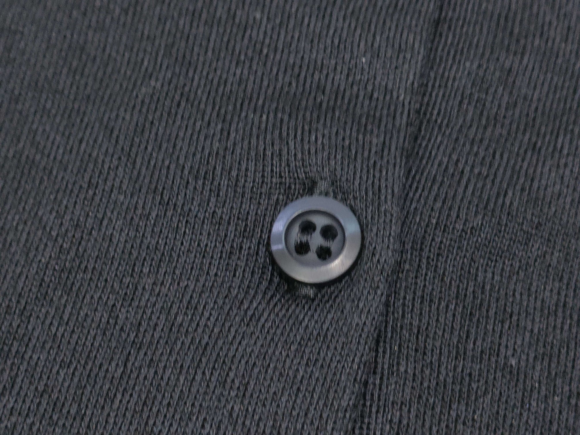 PRADA 24 Silk and Cotton Knit Polo Shirt with Detachable Collar, DNA02S, Navy and White, Size 46, Tops