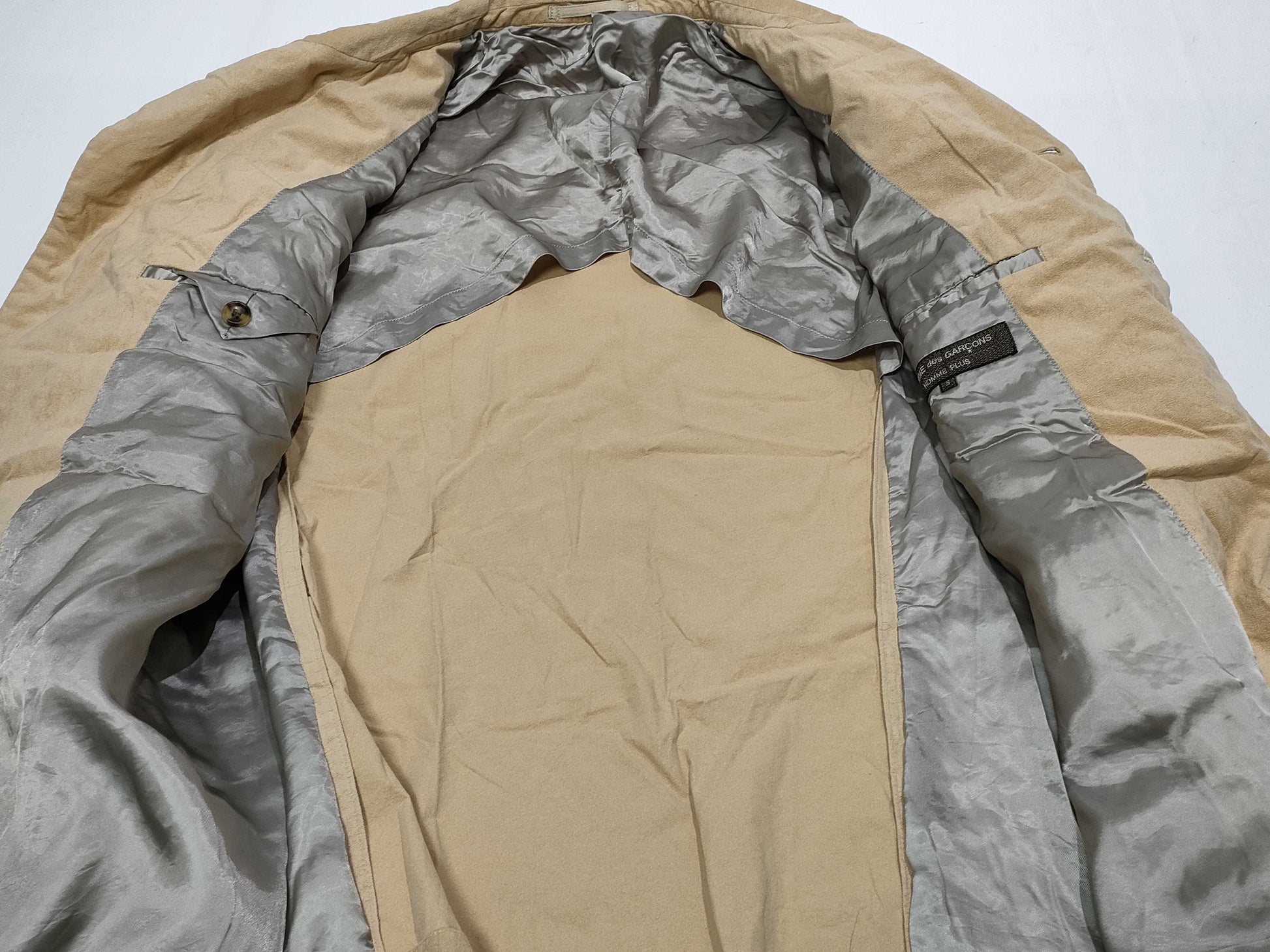 COMME des GARÇONS Homme Plus Men's AD1999 00S/S Evolving Colors Gobelin Period Brushed Tailored Jacket