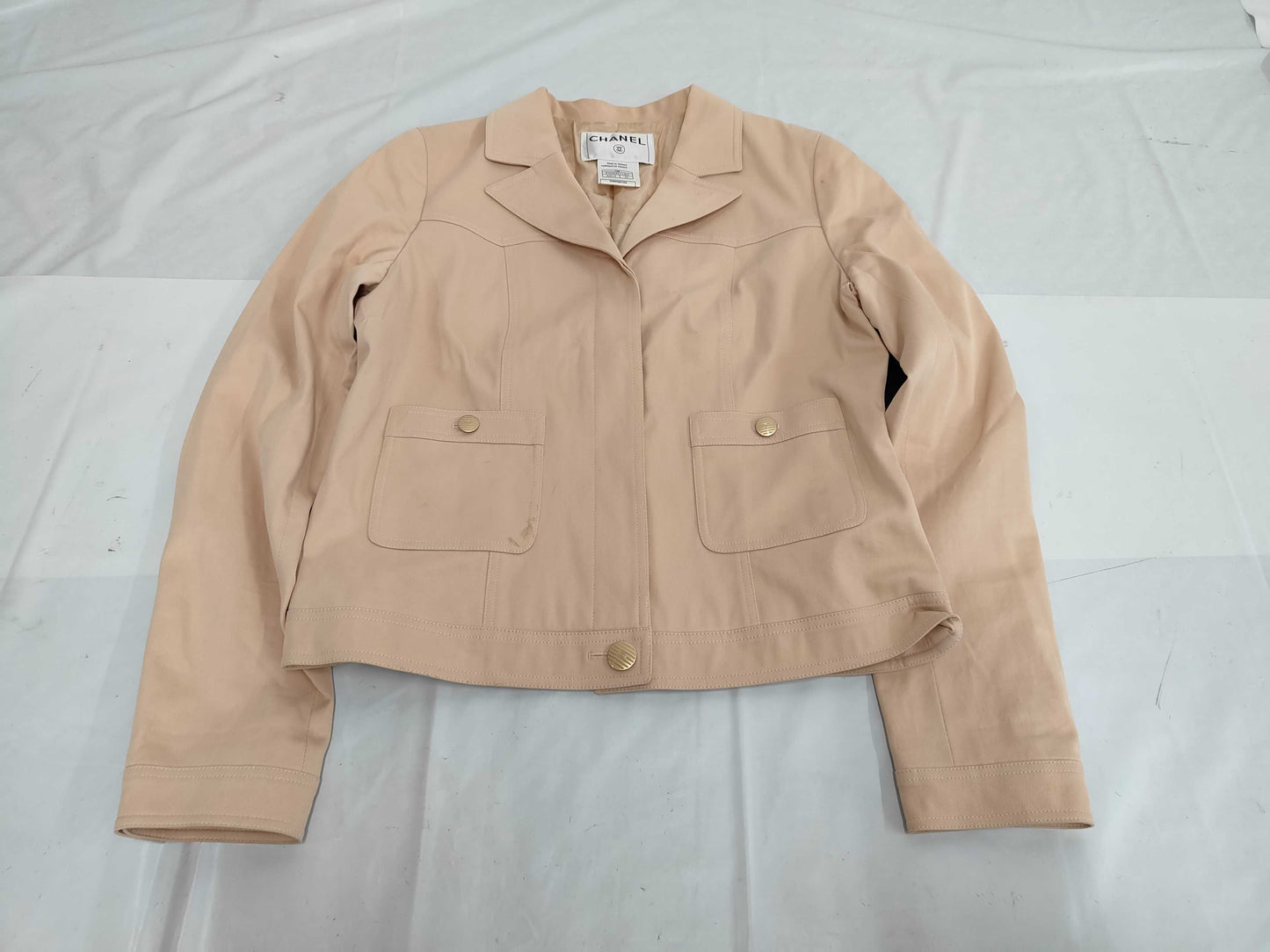 CHANEL 02P Cotton Jacket P19294 Jacket