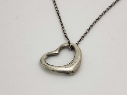 Tiffany & Co. Open Heart Tiffany 925 Necklace