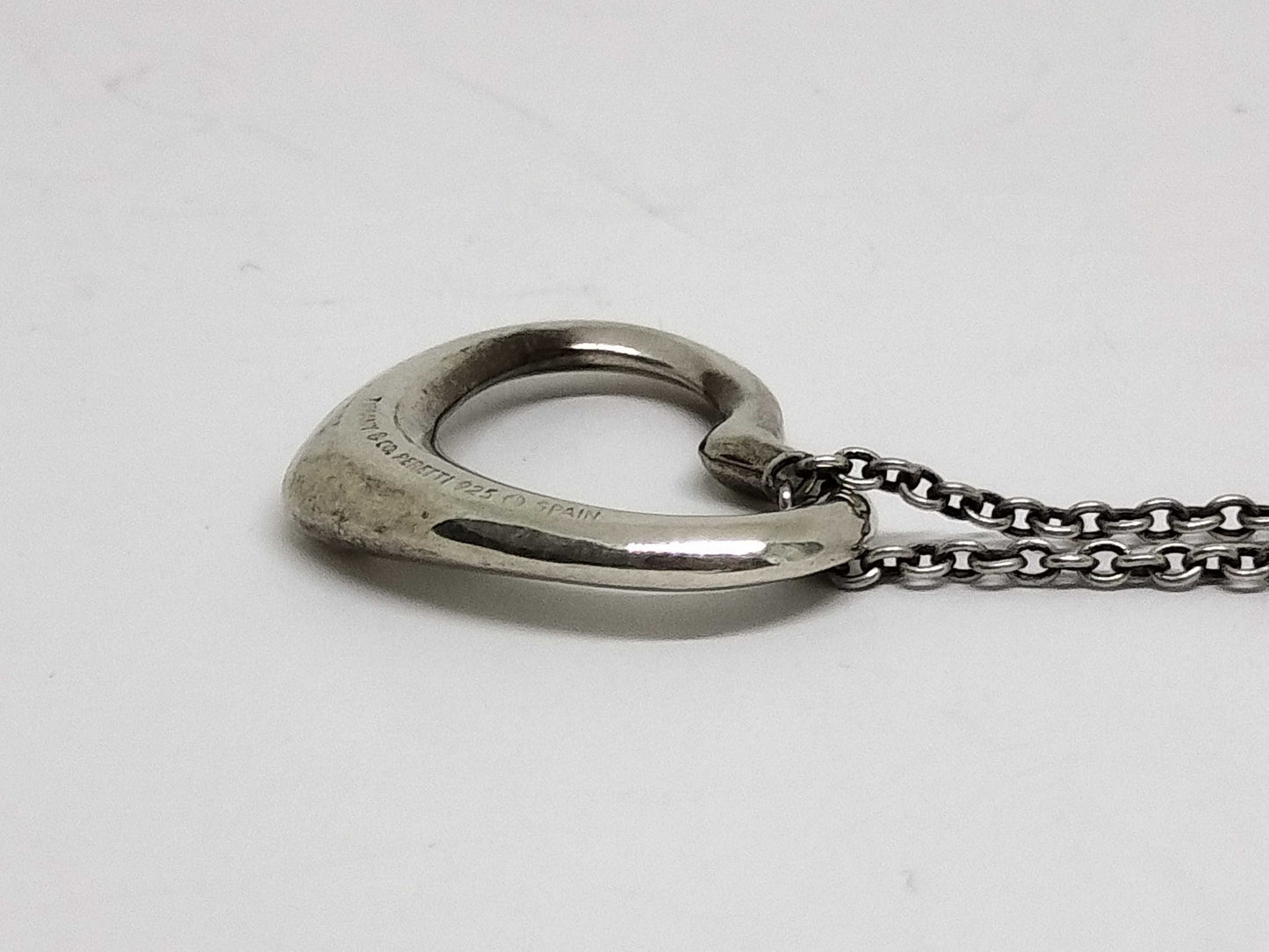 Tiffany & Co. Open Heart Tiffany 925 Necklace