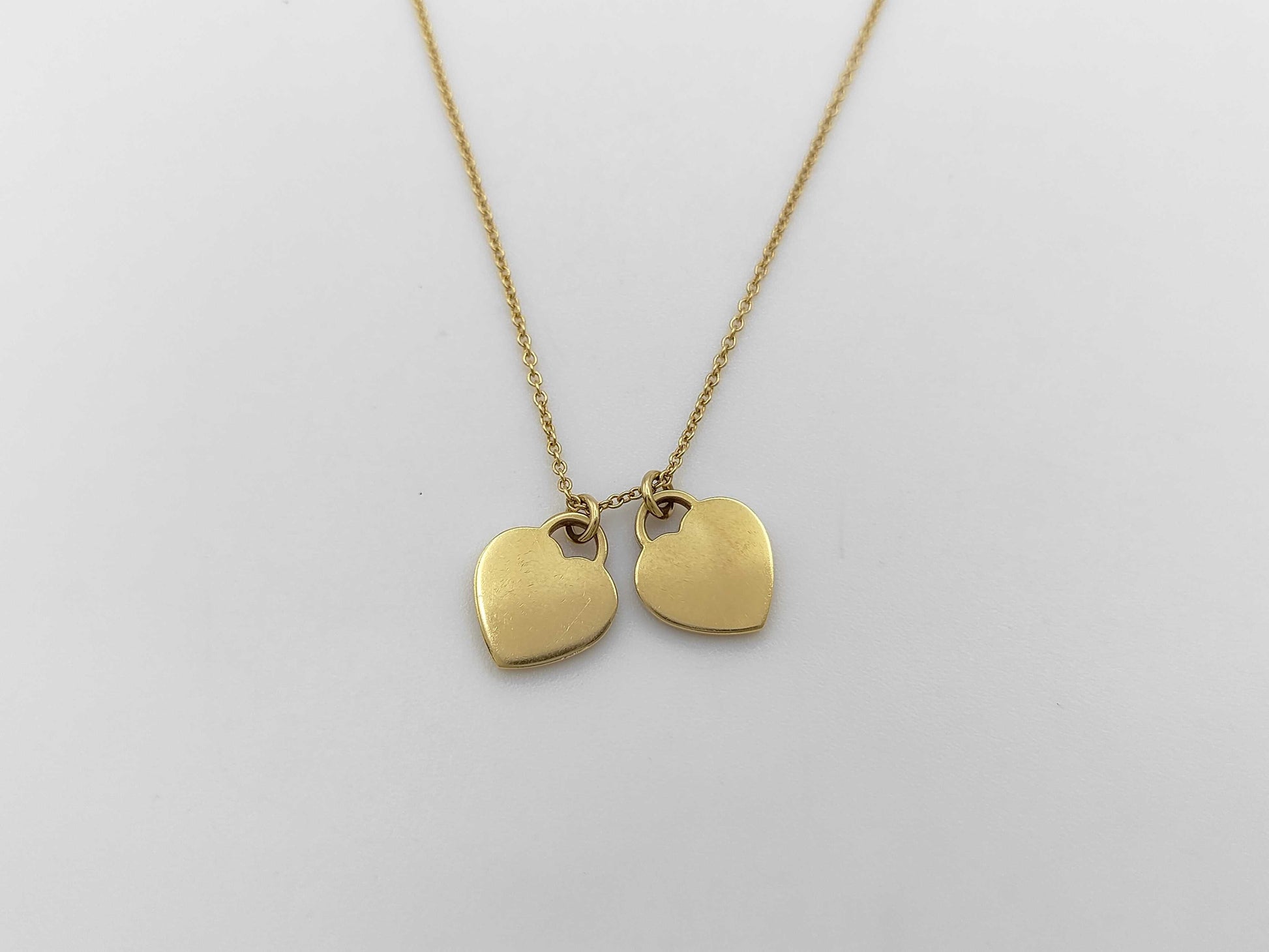 Tiffany & Co. Return to Heart Yellow Gold 750 4.3g Necklace 