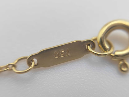 Tiffany & Co. Return to Heart Yellow Gold 750 4.3g Necklace 