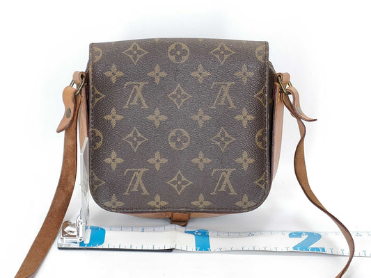 LOUIS VUITTON Monogram LV Monogram Mini Cartouchiere Shoulder Bag