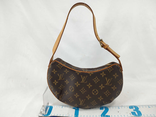LOUIS VUITTON Monogram Croissant Shoulder Bag