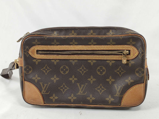 LOUIS VUITTON Monogram Louis Vuitton Marly Dragonne Second Bag