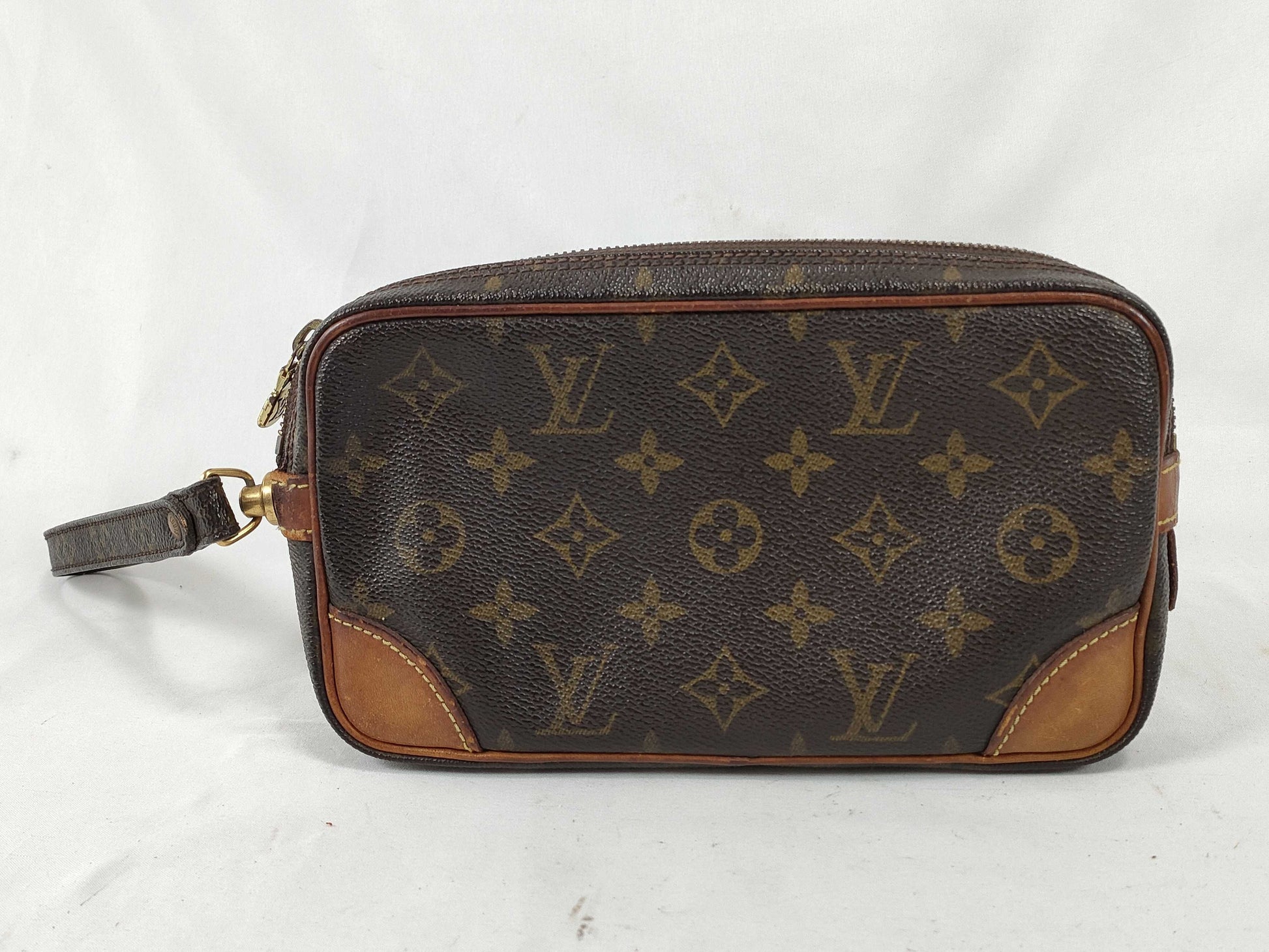 LOUIS VUITTON Monogram Louis Vuitton Marly Dragonne Second Bag