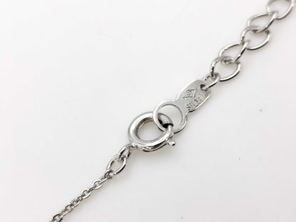 TASAKI Semi-Round Pearl Necklace, Approx. 5.6mm Diameter, Sterling Silver, 5.5g 