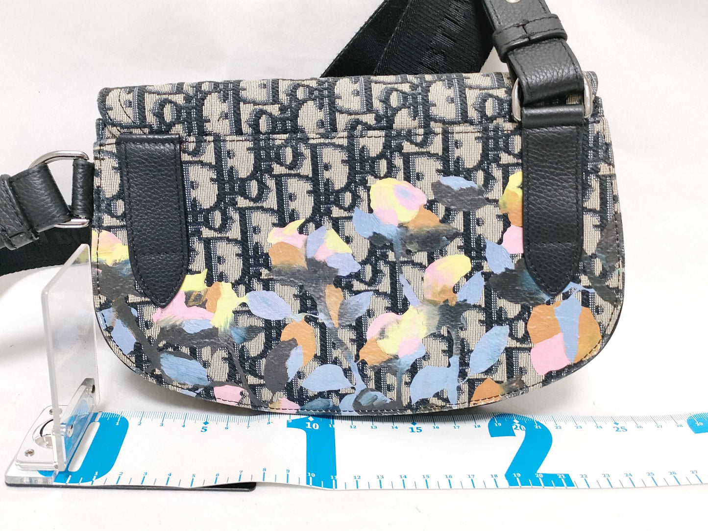 Dior Alex Foxton Oblique Saddle Bag Shoulder Bag