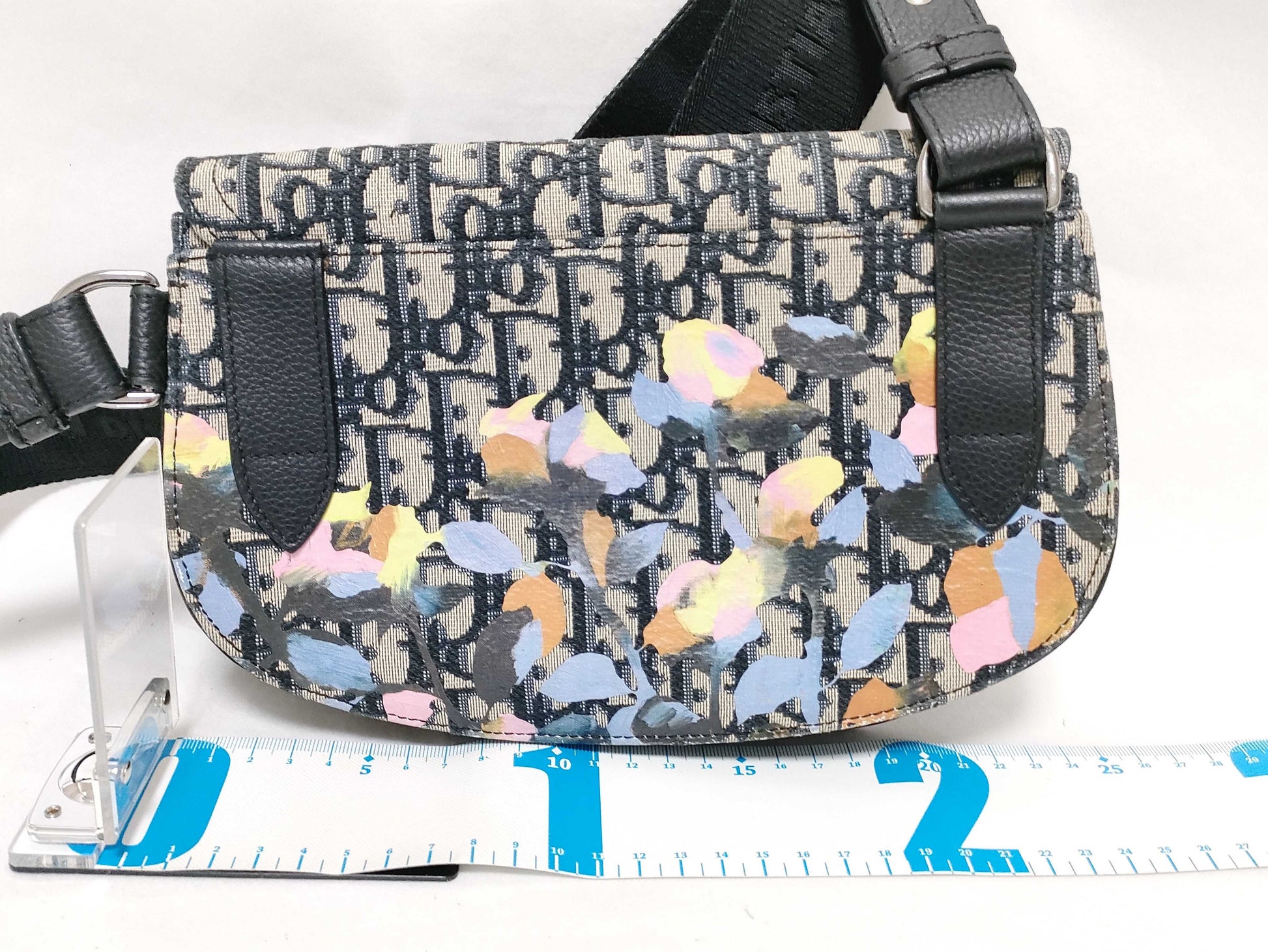 Dior Alex Foxton Oblique Saddle Bag Shoulder Bag