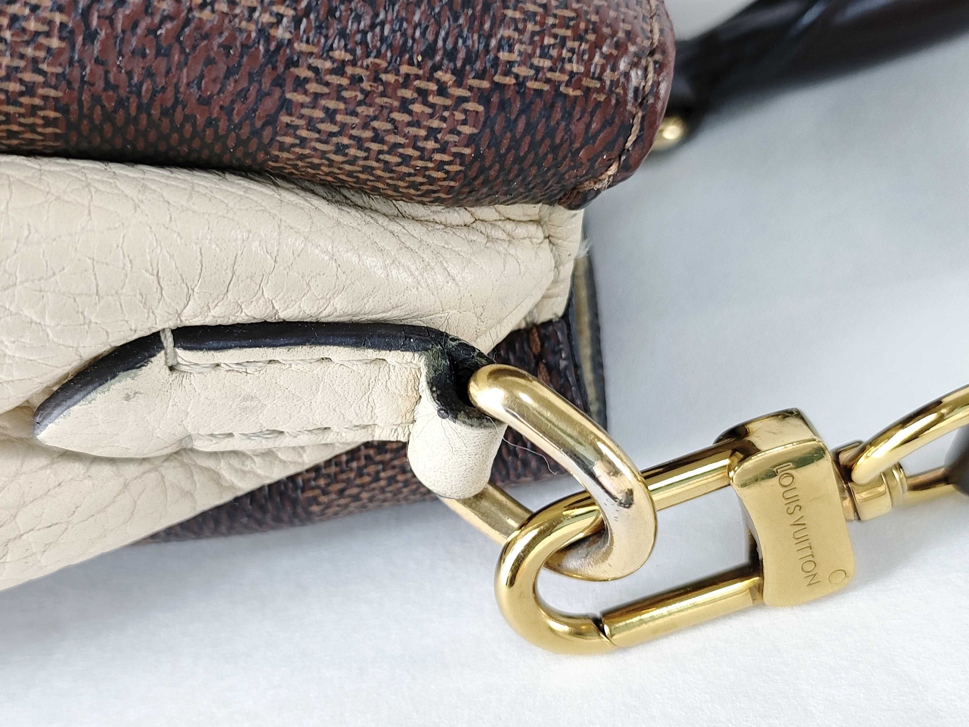 LOUIS VUITTON Damier Brittany N44020 2-way handbag