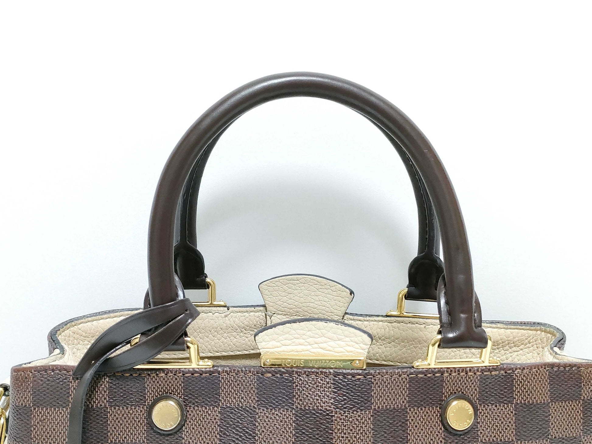 LOUIS VUITTON Damier Brittany N44020 2-way handbag