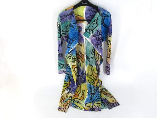 ISSEY MIYAKE PLEATS PLEASE Long Cardigan