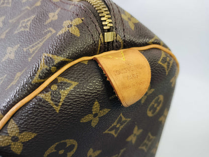 LOUIS VUITTON Monogram Keepall 55 M41424 SP1926 Poignier Name Tag Boston Bag