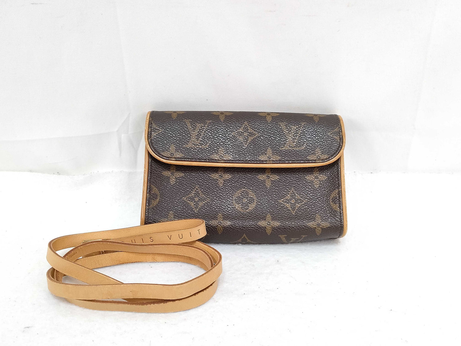 LOUIS VUITTON Monogram Pochette Florentine M51855 FL0091 Waist Bag