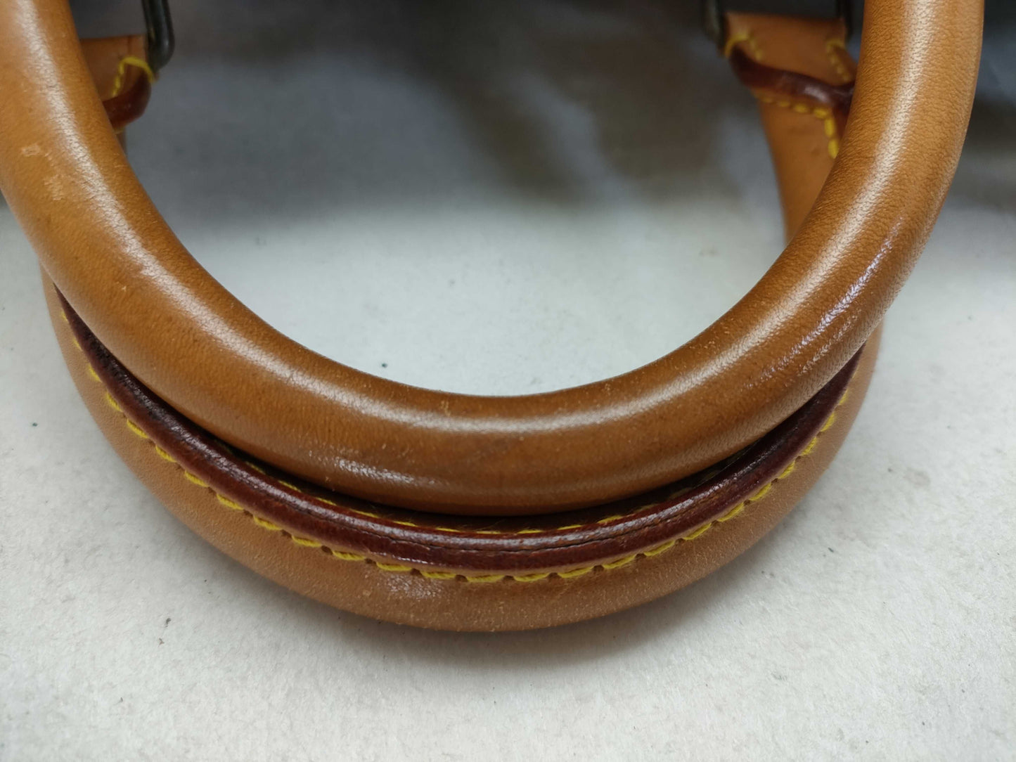 LOUIS VUITTON Monogram Keepall 50 M41426 VI882 Poignier Name Tag Boston Bag