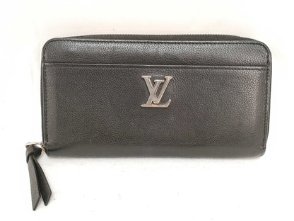 LOUIS VUITTON LockMe Zippy M62622 Noir UB5108 Wallet