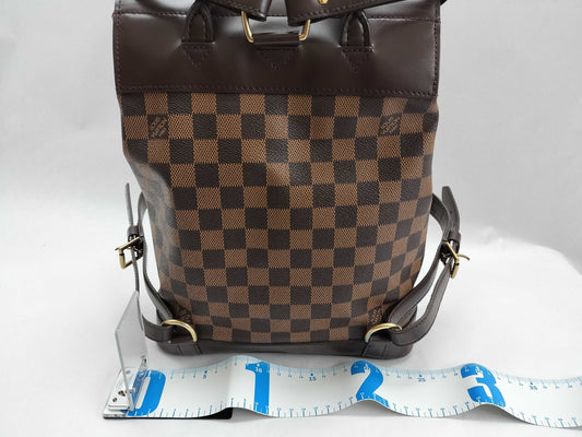 LOUIS VUITTON Damier Louis Vuitton Soho Damier Backpack Backpack