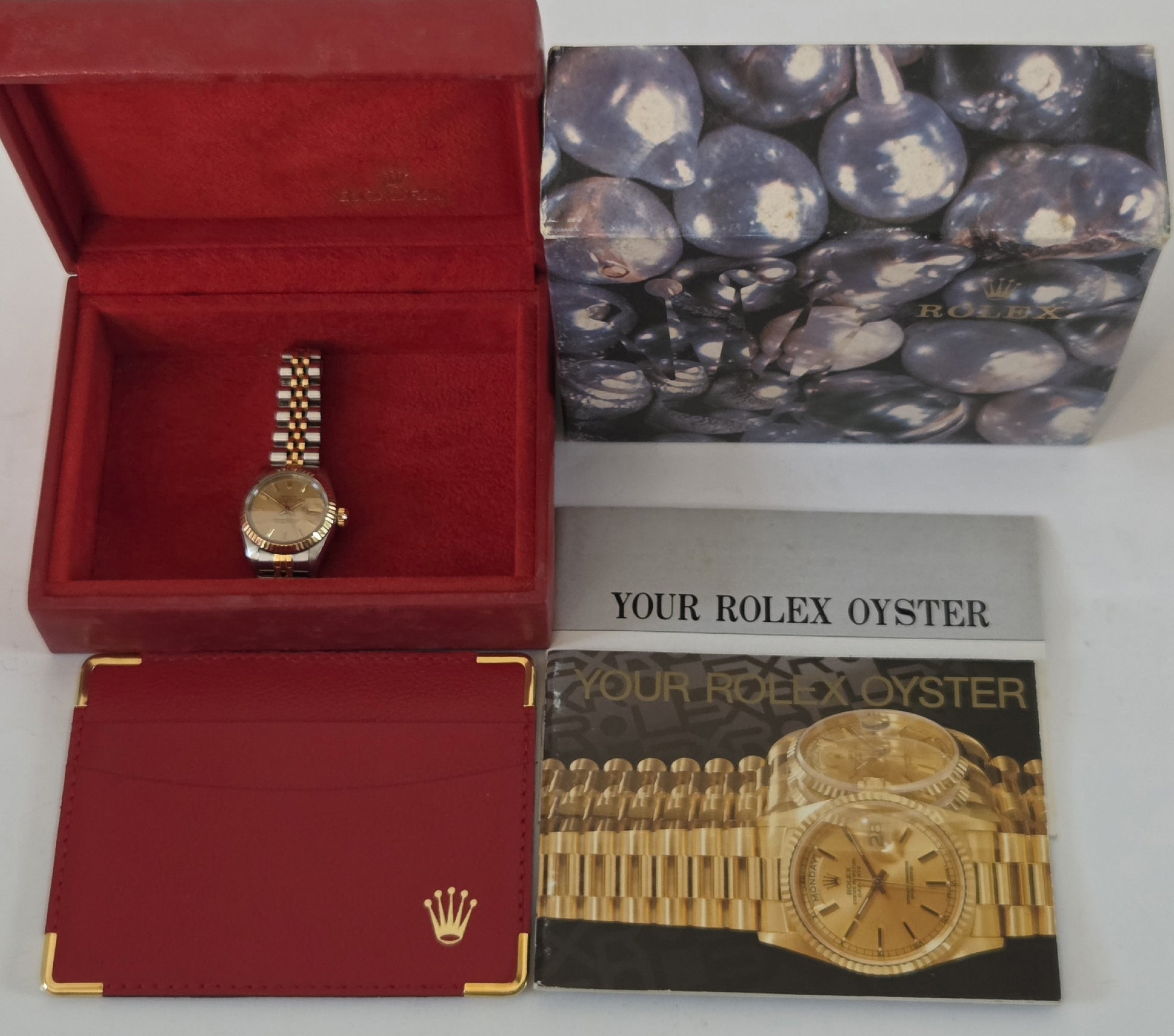 ROLEX 69173 9567886 Champagne Dial Jubilee Bracelet Women's Watch