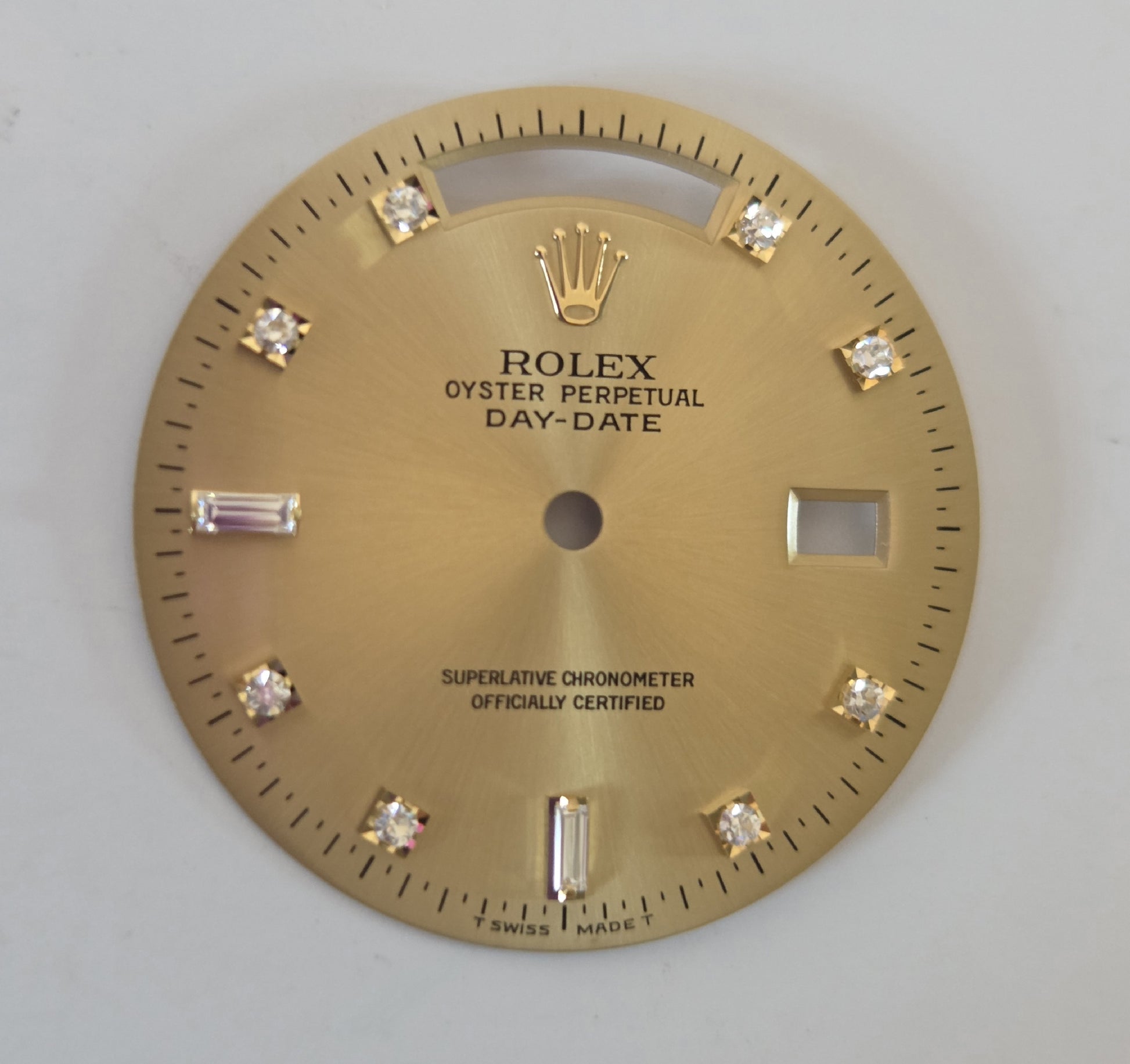 ROLEX Day-Date Champagne Dial 3-Hand Men's Watch