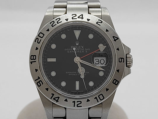 ROLEX 16570 V642353 Black Dial Oyster Bracelet Men's Watch